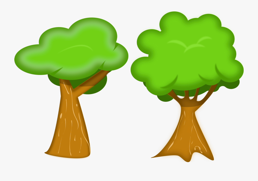 Clipart - Trees Clip Art, Transparent Clipart