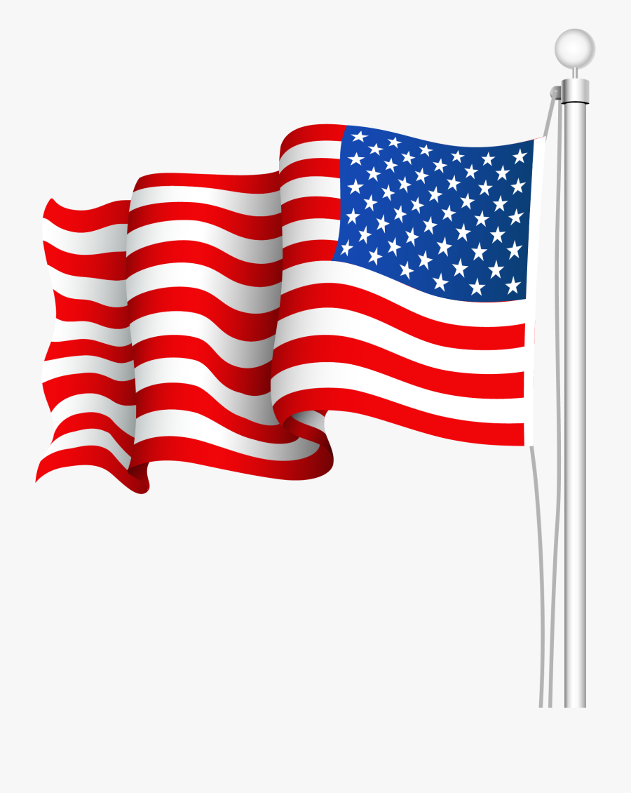 United States Flag Clip Art Cliparts Co - Usa Flag Clipart Png, Transparent Clipart