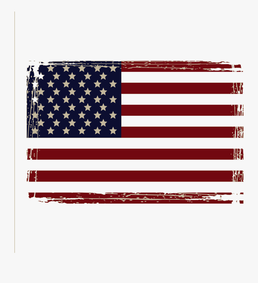 Clip Art Distressed American Png - Distressed Usa Flag Free, Transparent Clipart