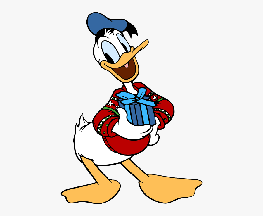 Mickey Mouse Christmas Clip Art 2 Disney Clip Art Galore - Donald And Daisy Duck Christmas, Transparent Clipart