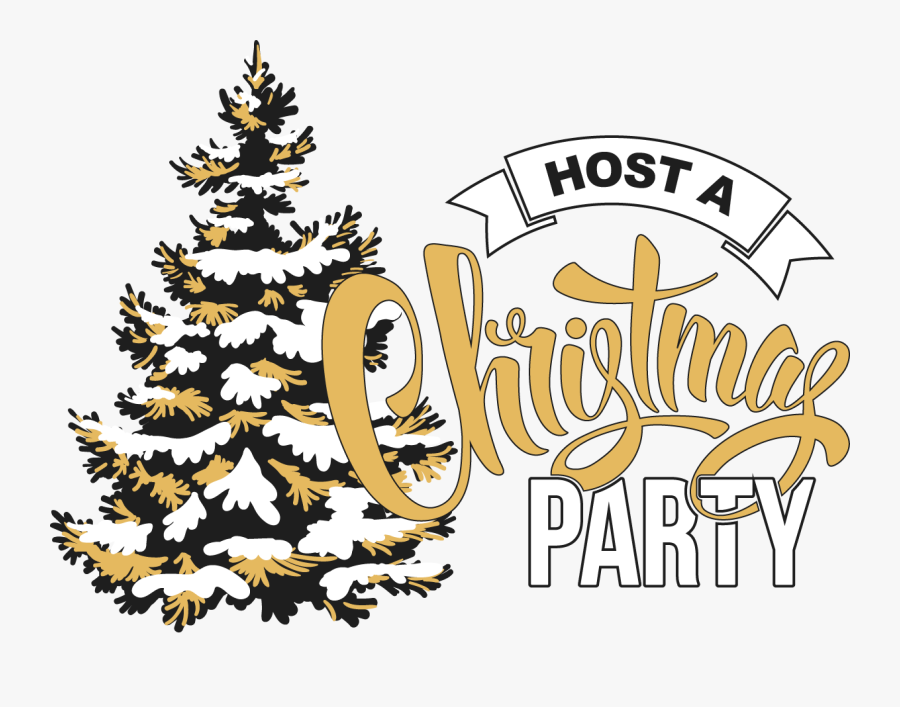 Transparent Christmas Party Clip Art - Vector Snow Tree Png, Transparent Clipart