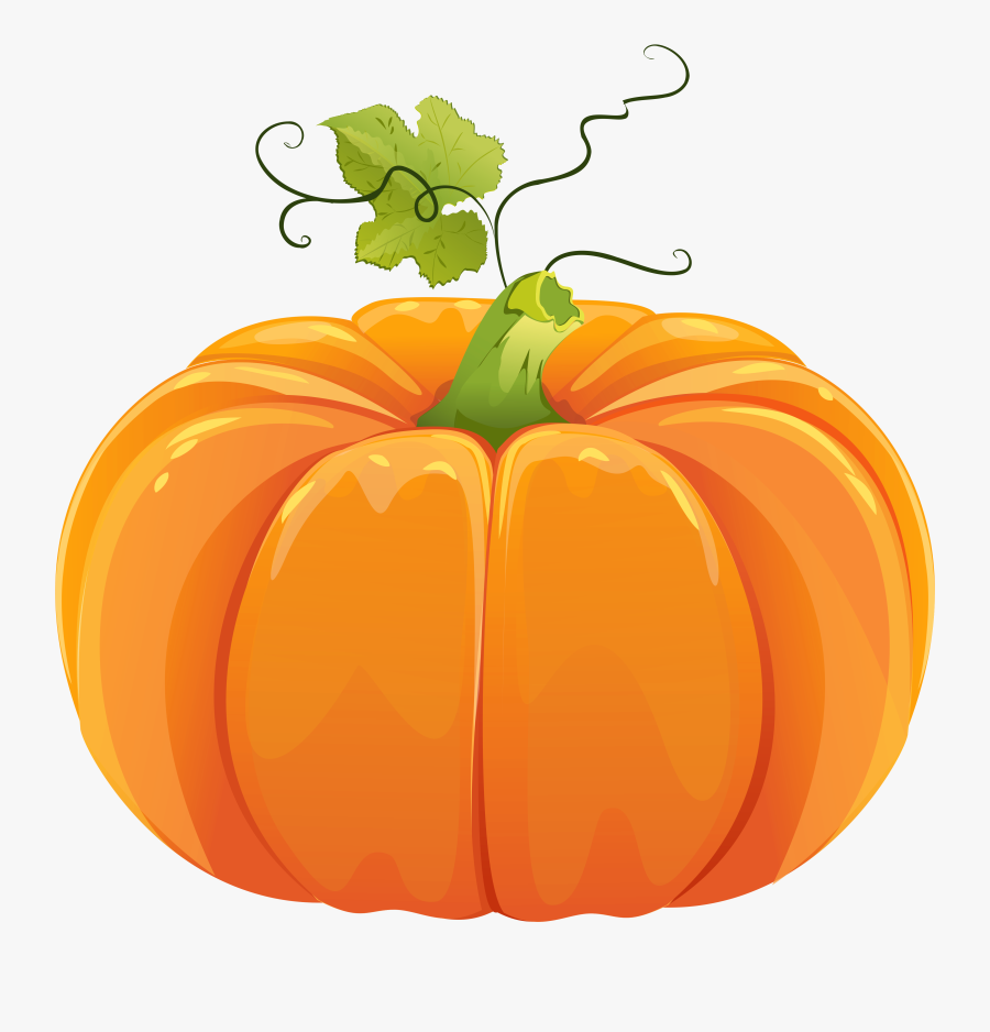 Autumn Pumpkin Clipart - Transparent Background Pumpkin Clipart, Transparent Clipart