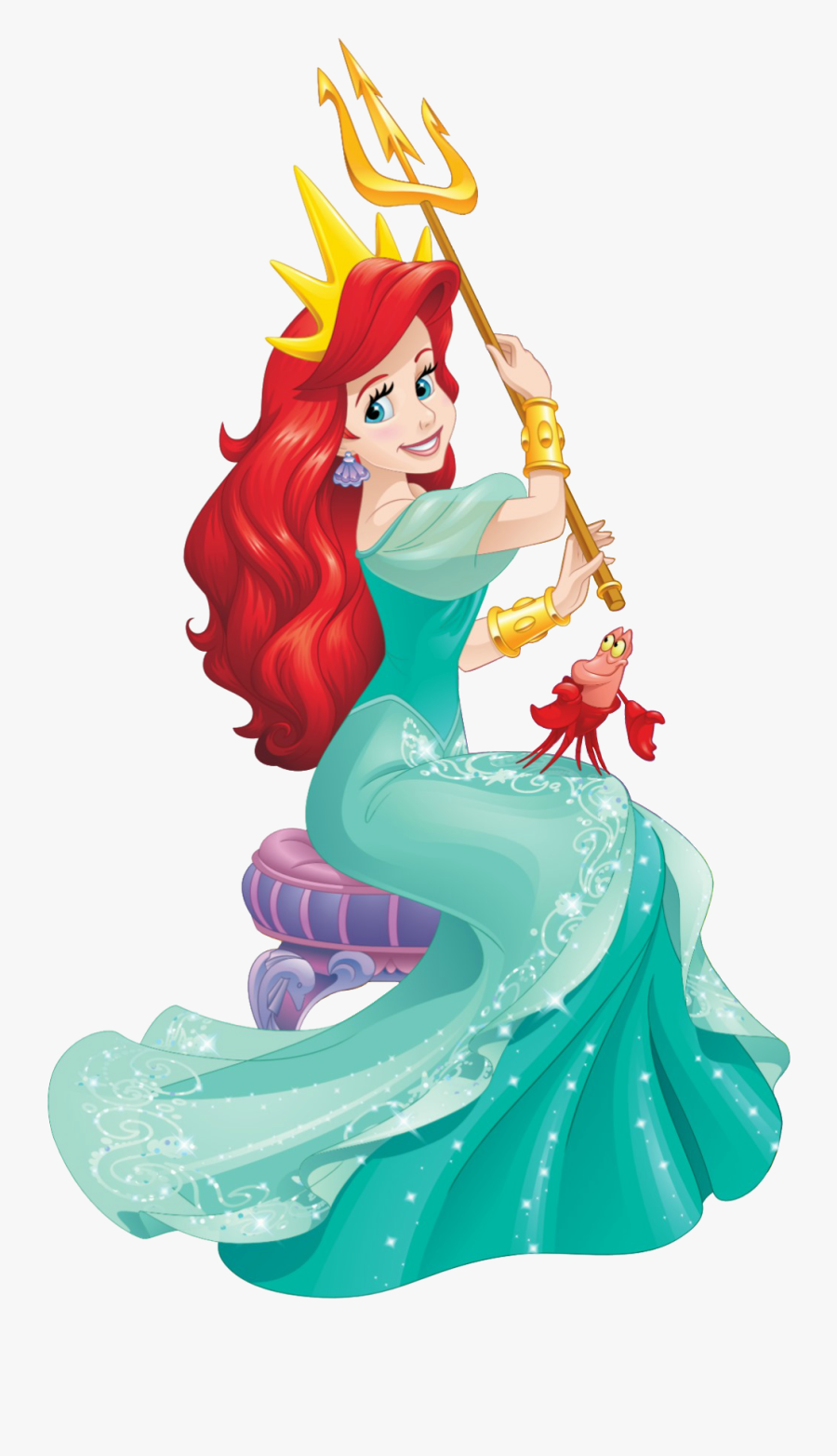 Bra Clipart Little Mermaid - Ariel Disney Princess, Transparent Clipart