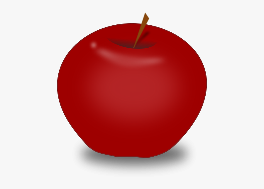 Red Apple Clip Art Download - Red Apple Design, Transparent Clipart