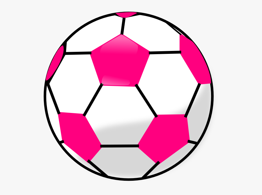 Girls Soccer Balls Clipart Free Clip Art Images - Pink Soccer Ball Clipart, Transparent Clipart