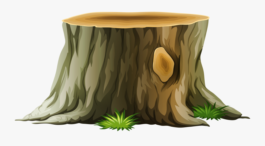 Big Trunk Of Tree Clip Art , Png Download - Transparent Background Tree Stump Png, Transparent Clipart