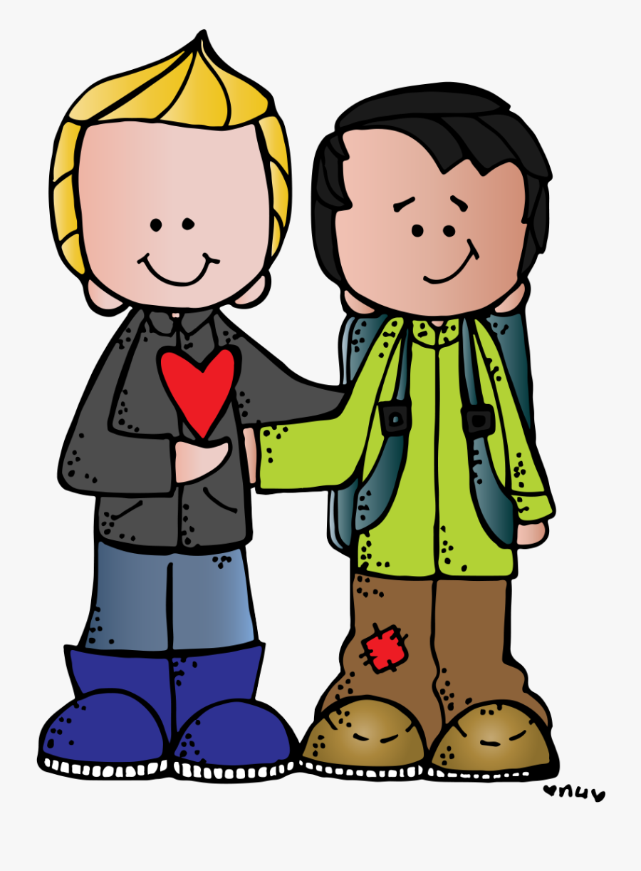 Friendship Clipart Congenial - Melonheadz Kids, Transparent Clipart