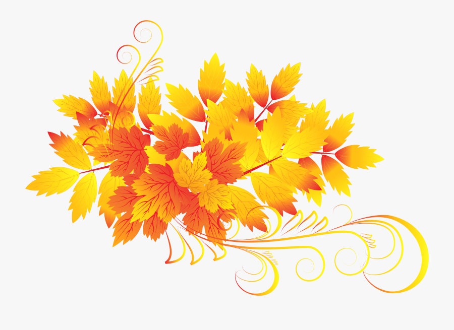 Fall Clipart - Autumn Png Leaf Clipart, Transparent Clipart