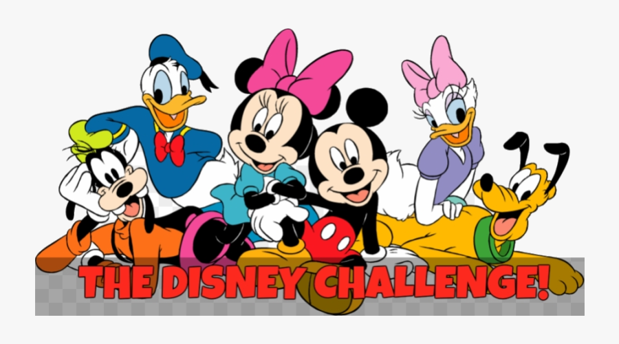 Disney World Family Vacation Clipart Walt Mickey Friends - Mickey Minnie Daisy Donald Goofy And Pluto, Transparent Clipart