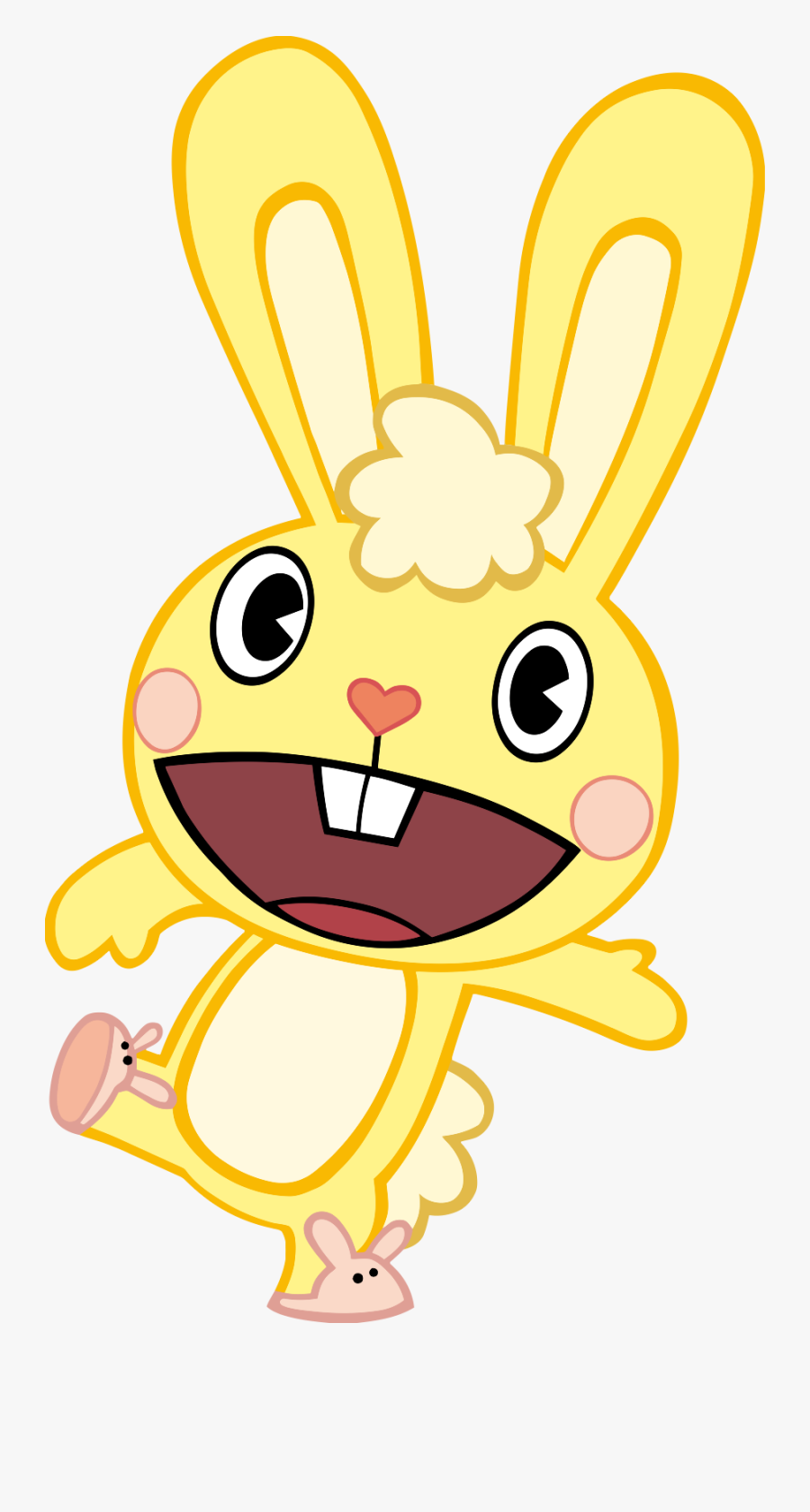 Cuddling Clipart Rabbit - Happy Tree Friends Rabbit, Transparent Clipart