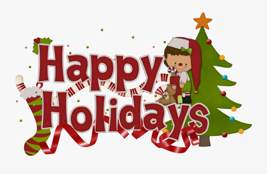 Christmas Tree Clipart Happy Holidays, Transparent Clipart