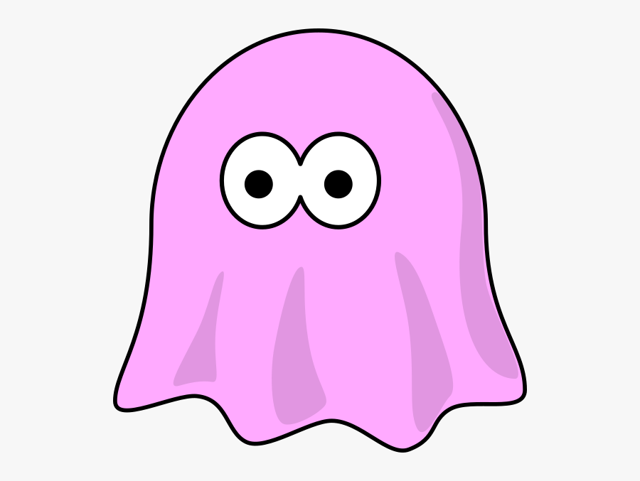 Pink Ghost, Transparent Clipart