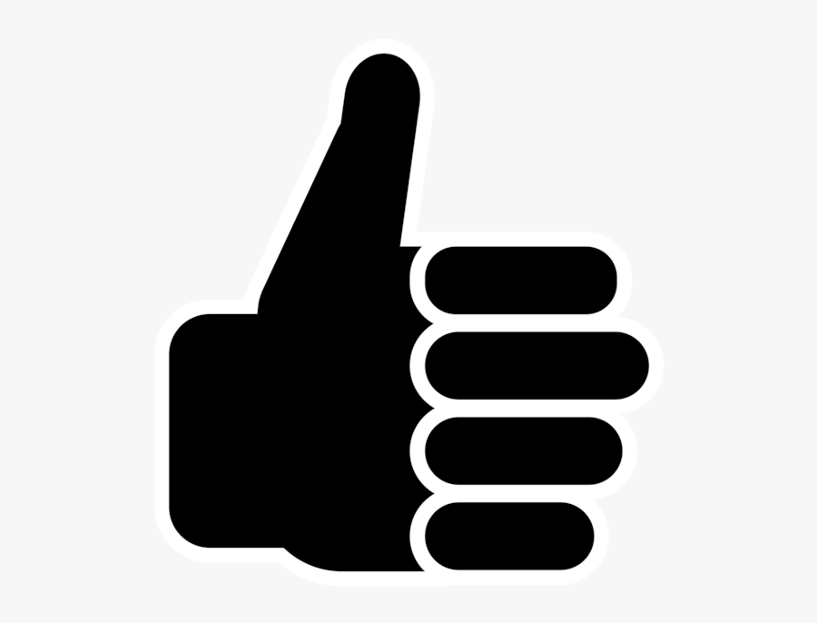 Symbol Thumbs Up Clip Art Vector Free Clipart - Royalty Free Thumbs Up, Transparent Clipart