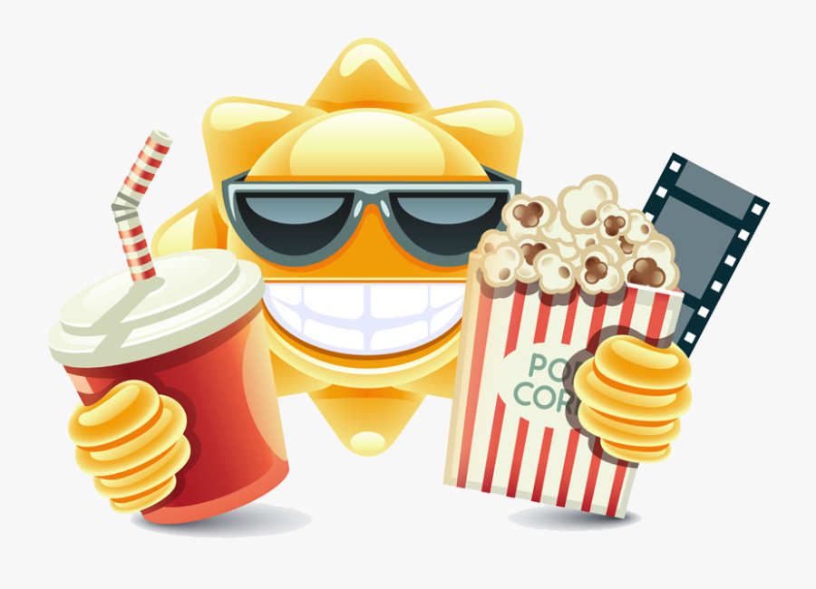 Popcorn Sun Coca-cola Cinema Download Hd Png Clipart - Summer Contest Social Media, Transparent Clipart