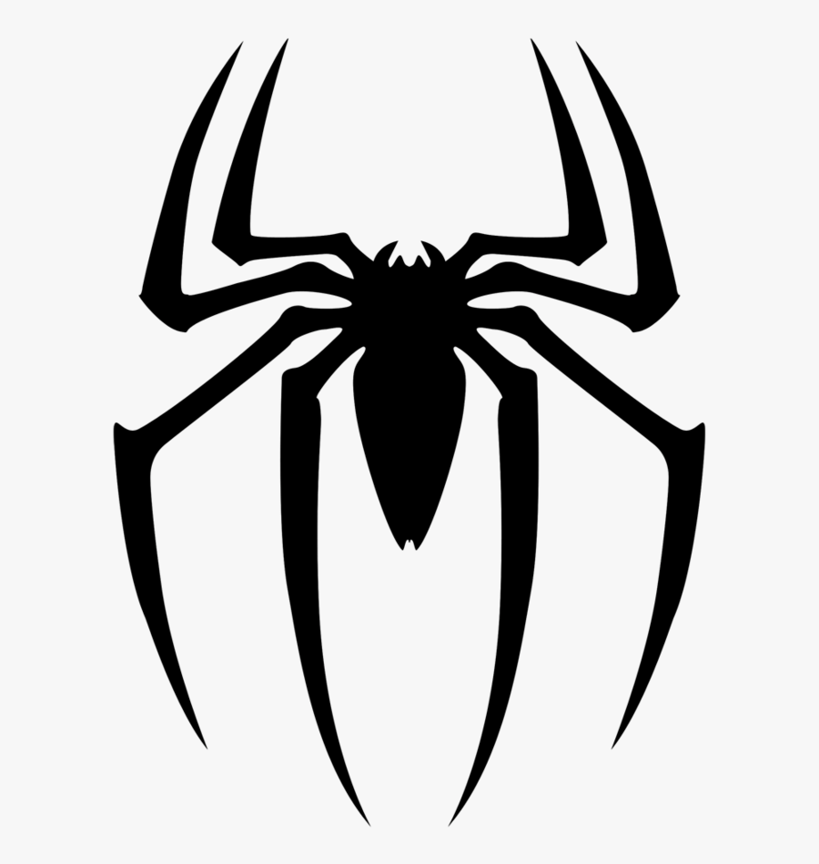 Spiderman Spider Clipart - Spiderman Logo, Transparent Clipart