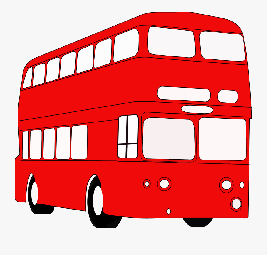 Double Decker Bus Clipart At Getdrawings - London Double Decker Bus Clipart, Transparent Clipart