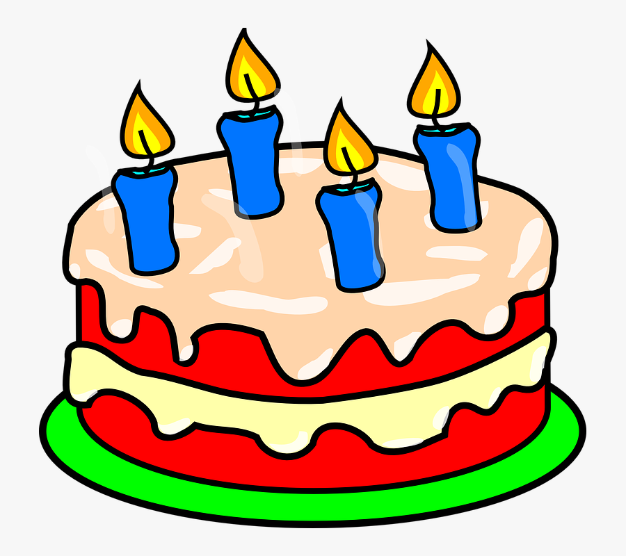 Birthday Cake 5 Candles , Free Transparent Clipart ...