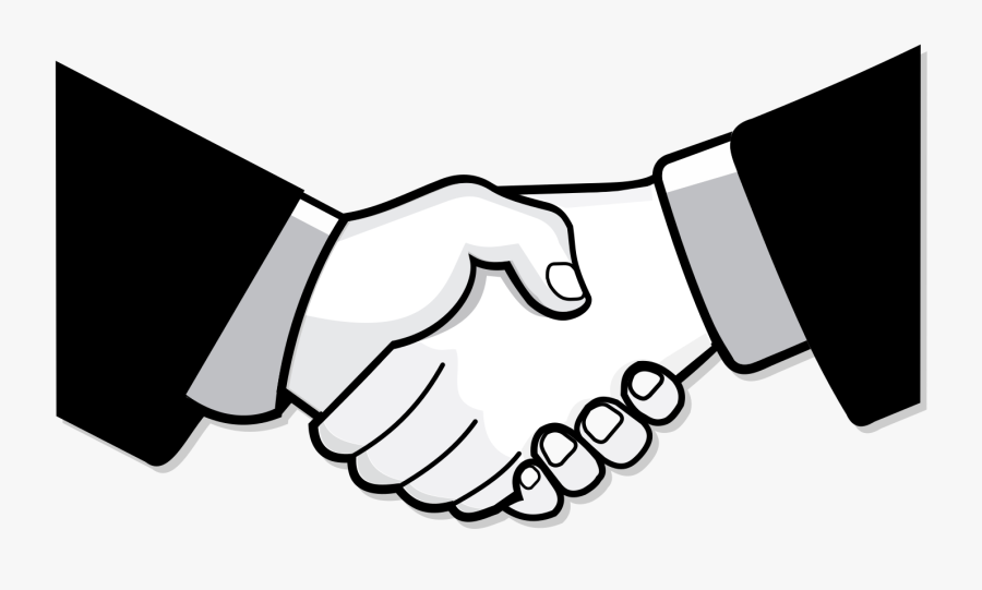 Handshake Drawing At Getdrawings - Hand Shake Icons Png, Transparent Clipart