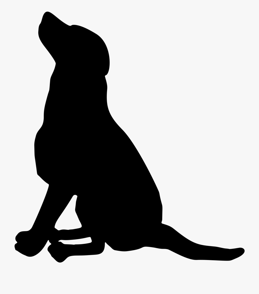 Dog And Cat Silhouette Png, Transparent Clipart