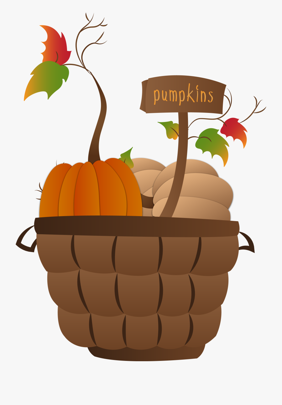 October Fall Clip Art, Transparent Clipart