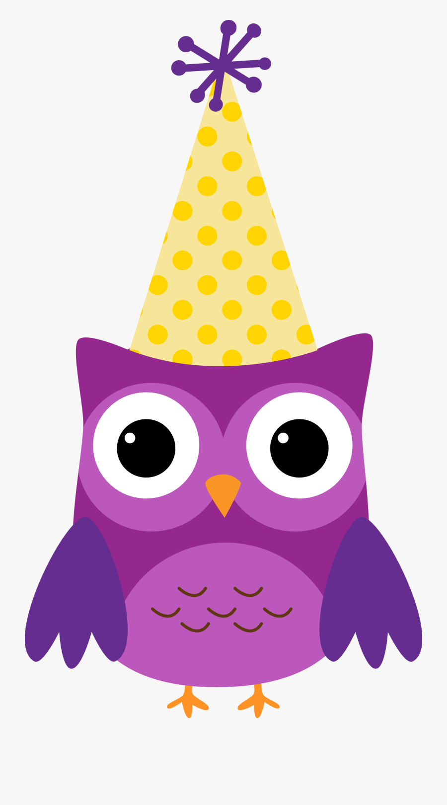 Clip Art Birthday Owl Clip Art - Owl Birthday Clip Art, Transparent Clipart