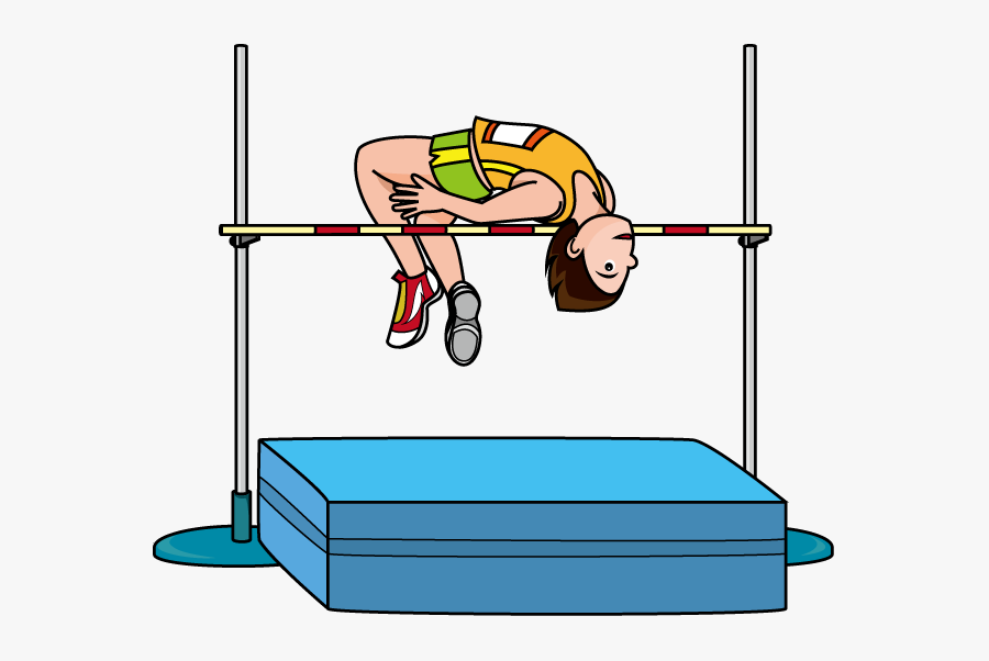 High Jump Scissors Clipart - Track And Field Athletics Clipart, Transparent Clipart