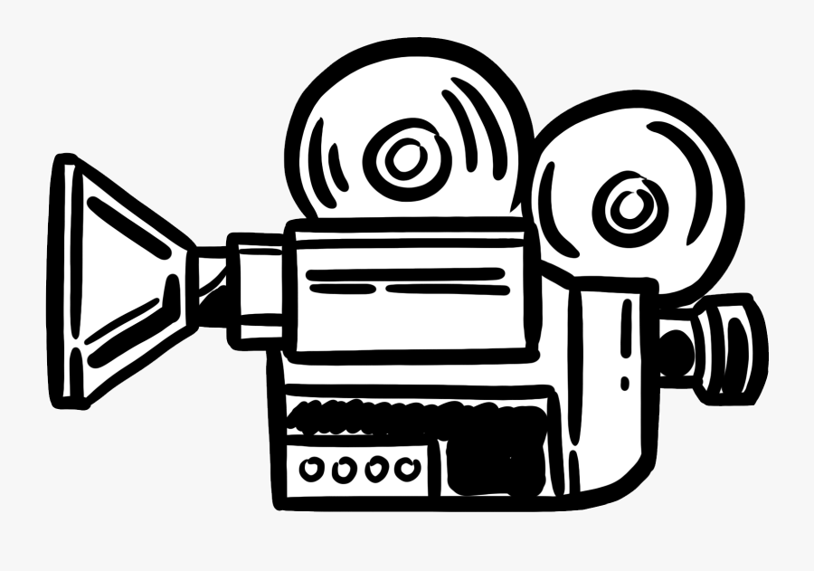 Video Cameras Photography Animation Clip Art - Clip Art Video Cameras, Transparent Clipart