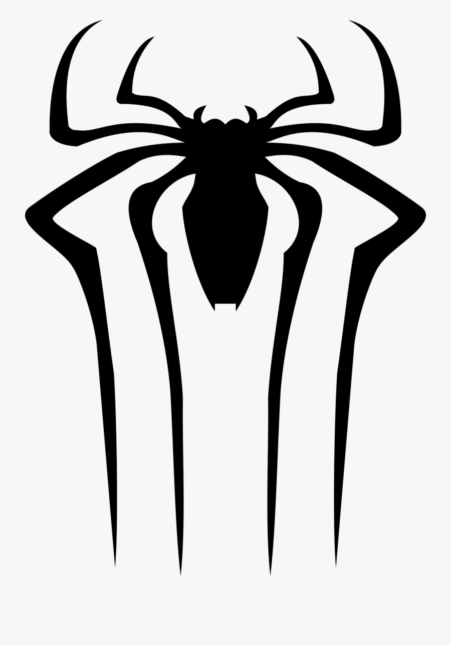 Spider Clipart Spiderman Logo - Andrew Garfield Spiderman Logo, Transparent Clipart