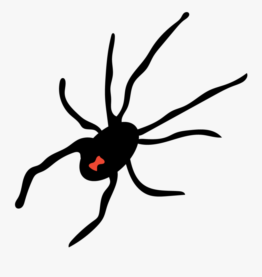 Black Widow Spider Clipart , Png Download - Membrane-winged Insect, Transparent Clipart