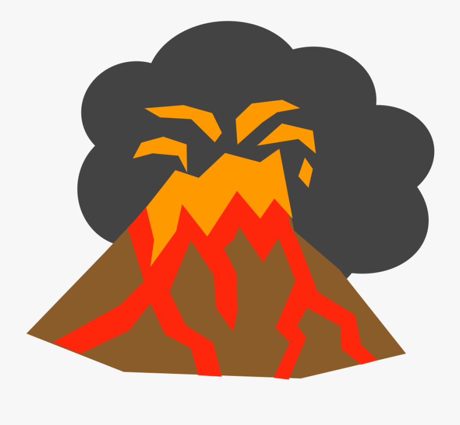 Volcanic Eruption Clipart Png, Transparent Clipart