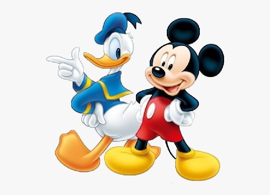 Clipart Friends Mickey Mouse Clubhouse - Donald Duck & Mickey Mouse, Transparent Clipart