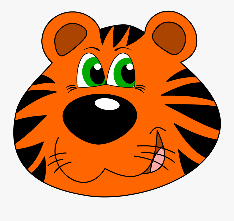 [Download 38+] 13+ Cartoon Tiger Face Clipart Images PNG