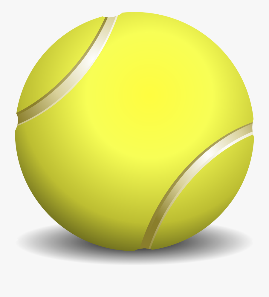 Green Beach Ball Clip - Tennis Ball Clipart, Transparent Clipart
