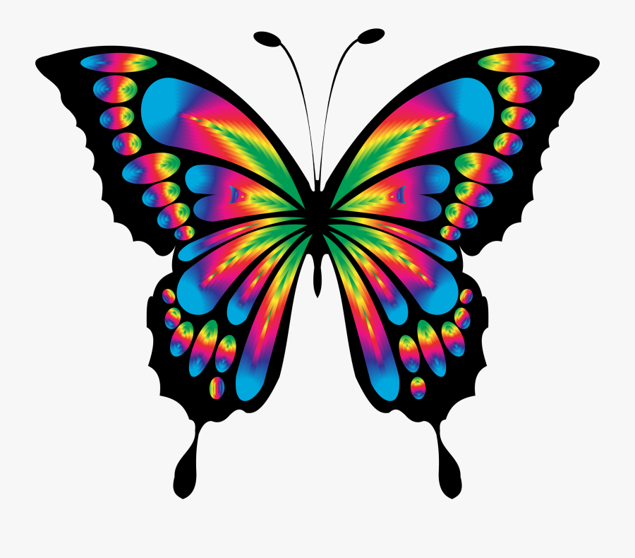 Clipart Of A Butterfly, Transparent Clipart