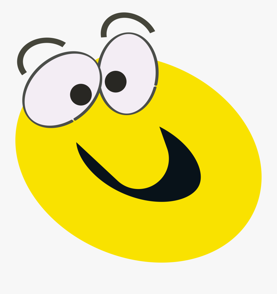 Smiley Face Clip Art Animated - Cartoon Smiley Face Moving, Transparent Clipart