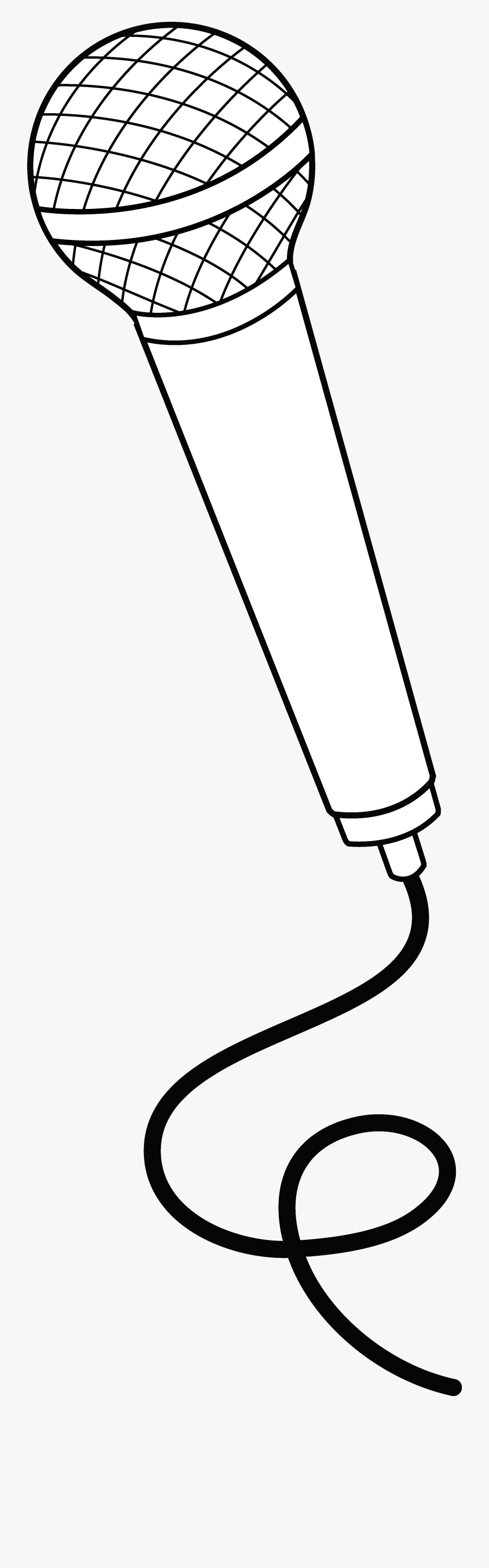 Microphone Clip Art - Microphone Easy To Draw, Transparent Clipart