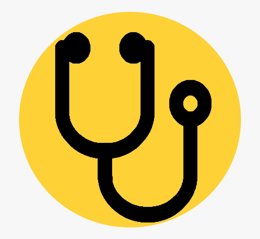 Black Stethoscope Icon Clipart , Png Download - Stethoscope Font Awesome, Transparent Clipart