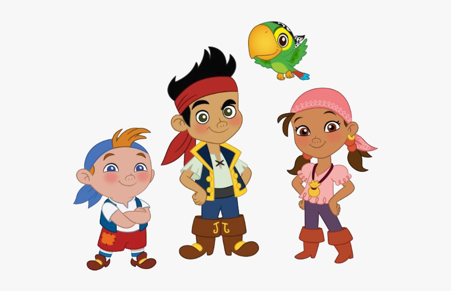 Izzy Jake And The Neverland Pirates Characters, Transparent Clipart
