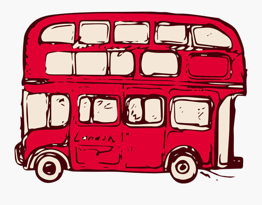 Clip Art London Laptop Bus Sticker - London Bus Sticker, Transparent Clipart