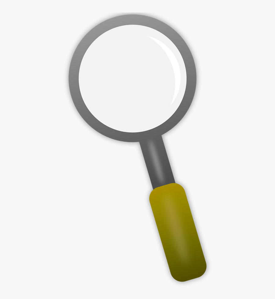 Free Realistic Magnifying Glass Clip Art Transparent - Circle, Transparent Clipart