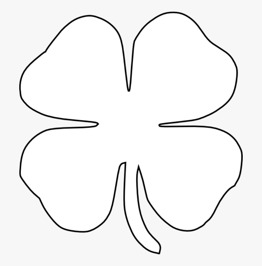 Four Leaf Clover Clip Art , Free Transparent Clipart - ClipartKey