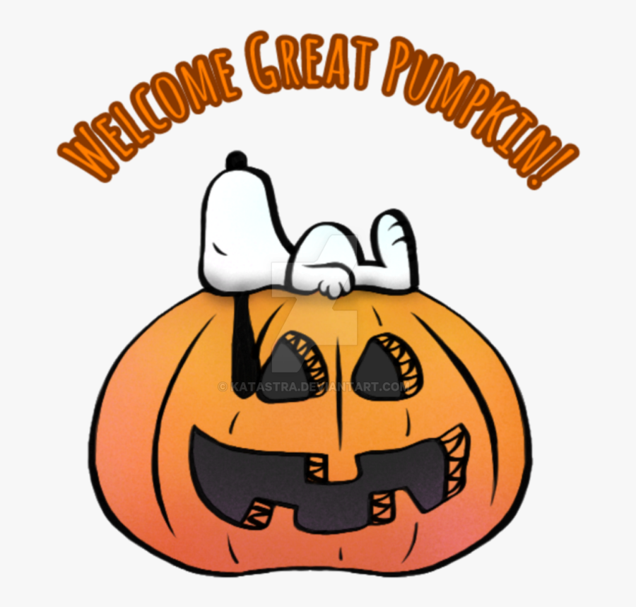 Great Pumpkin Clipart - Charlie Brown The Great Pumpkin Svg, Transparent Clipart