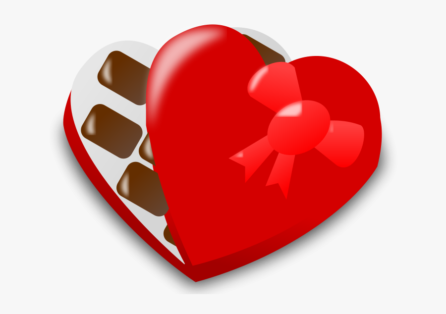 Valentine Icon Free Candy - Valentine Chocolate Clip Art, Transparent Clipart