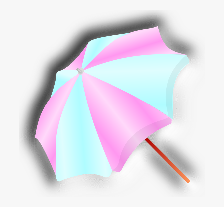 Pink,line,umbrella - Sunshade Png, Transparent Clipart