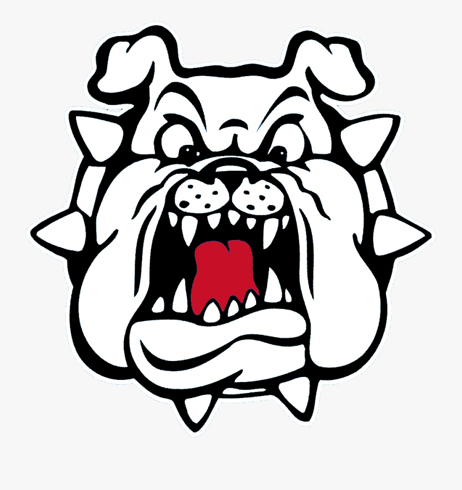 Bulldog Bull Dog Clip Art Clipart Image - Fresno State Baseball Logo, Transparent Clipart