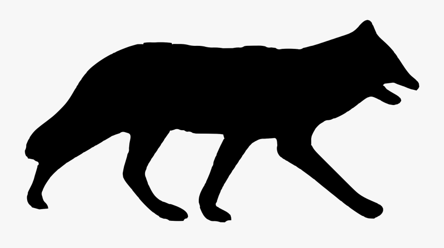 Silhouette - Fox Png Icon Silhouette, Transparent Clipart