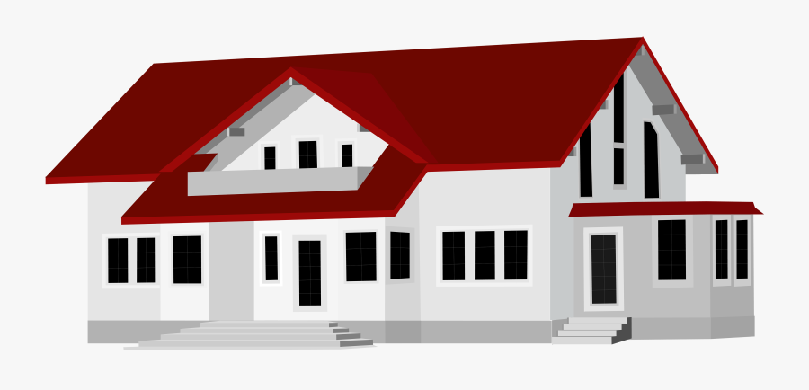 Large House Png Clip Art - Clip Art Houses, Transparent Clipart