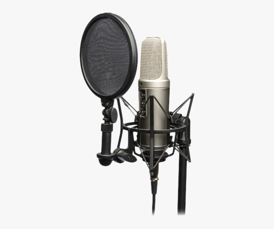 Studio Mic Clipart, Transparent Clipart