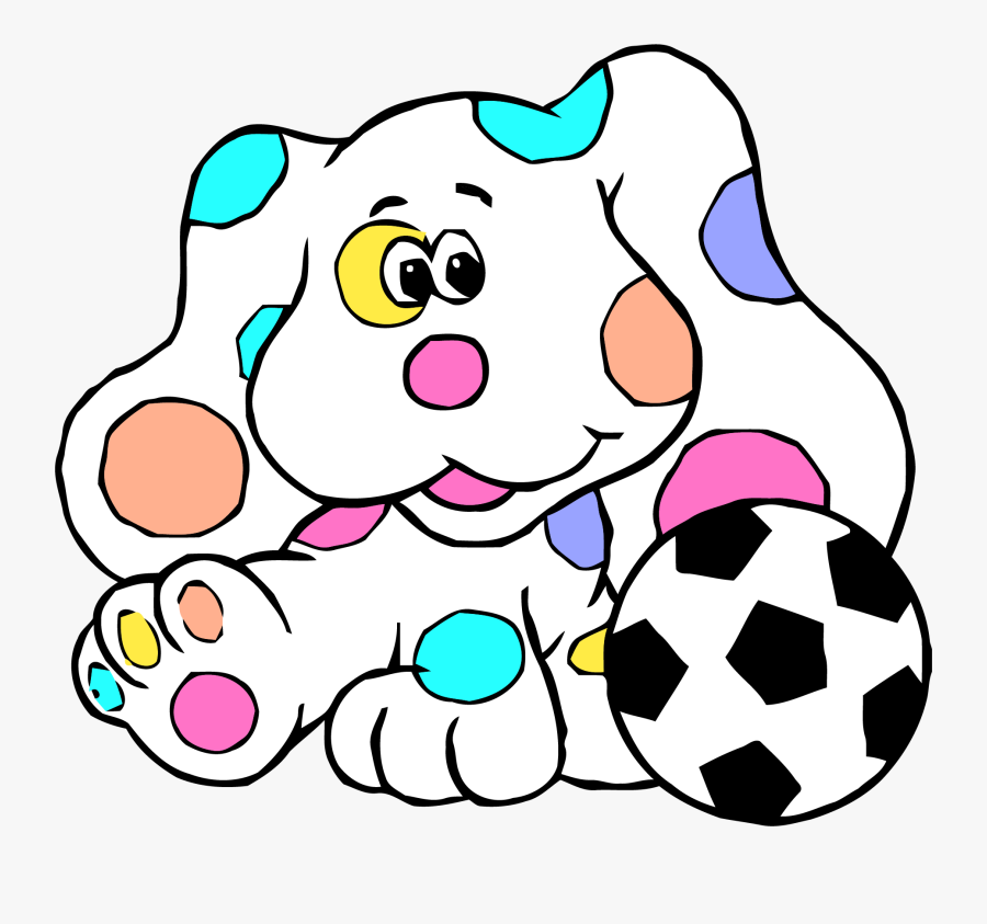 Blue"s Clues Clip Art Soccer Ball Clipart Png - Blue's Clues Coloring Page, Transparent Clipart