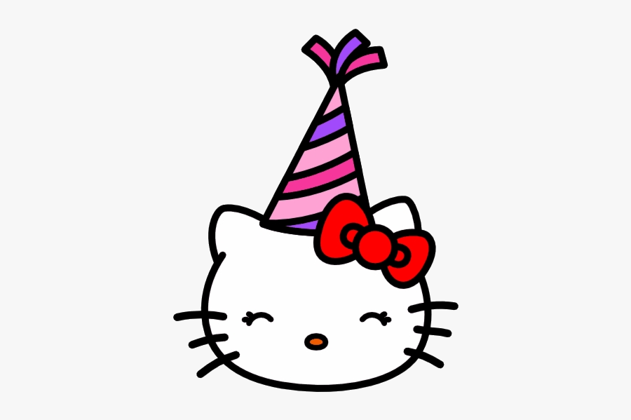 Hello Kitty Birthday Clip Art Free Transparent Png - Hello Kitty Png Birthday, Transparent Clipart